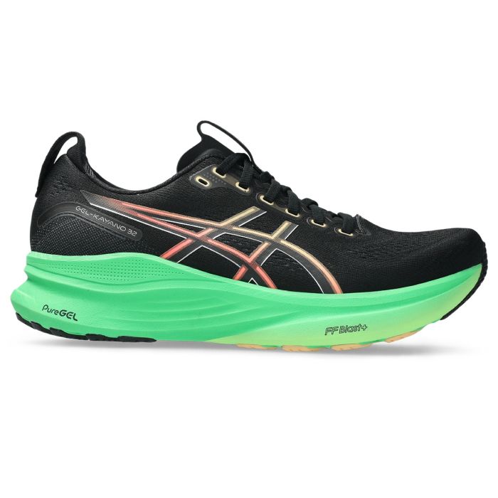 Asics GEL-KAYANO 32, muške patike za trčanje, crna