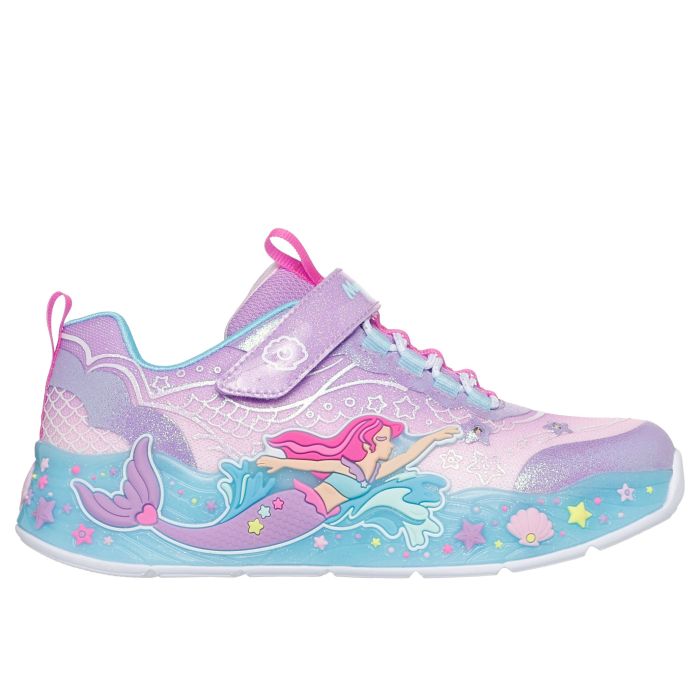Skechers S-LIGHTS: MERMAID DREAMS, djecje patike za slobodno vrijeme, ljubičasta