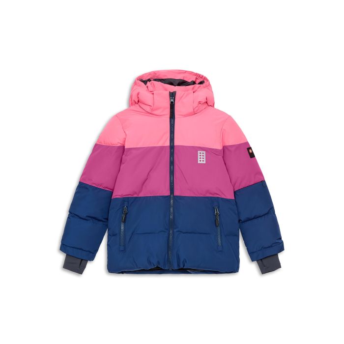 Lego kidswear LWJAZ 805, dječija skijaška jakna, roza