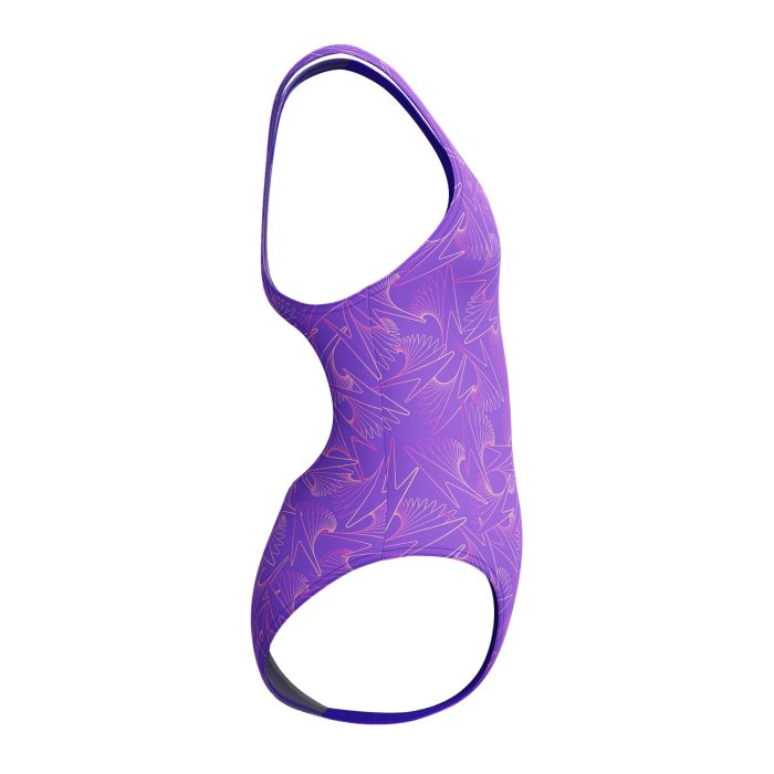 Speedo HYPRBM ALV MDLT 1PC JF, dječiji kupaći kostim jednodjelni, ljubičasta