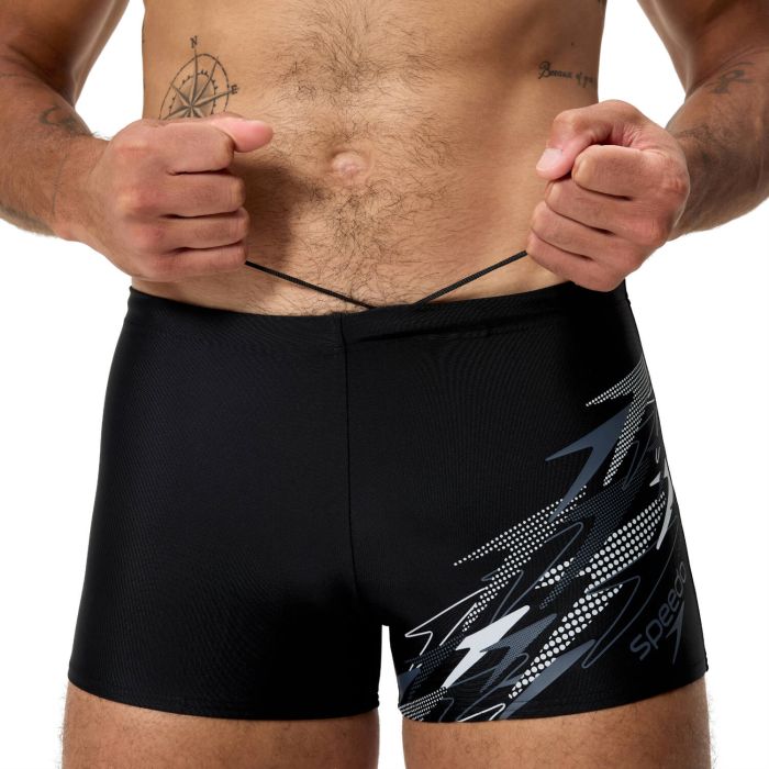 Speedo MEDLEY LOGO ASHT AM, muški kupaći, crna