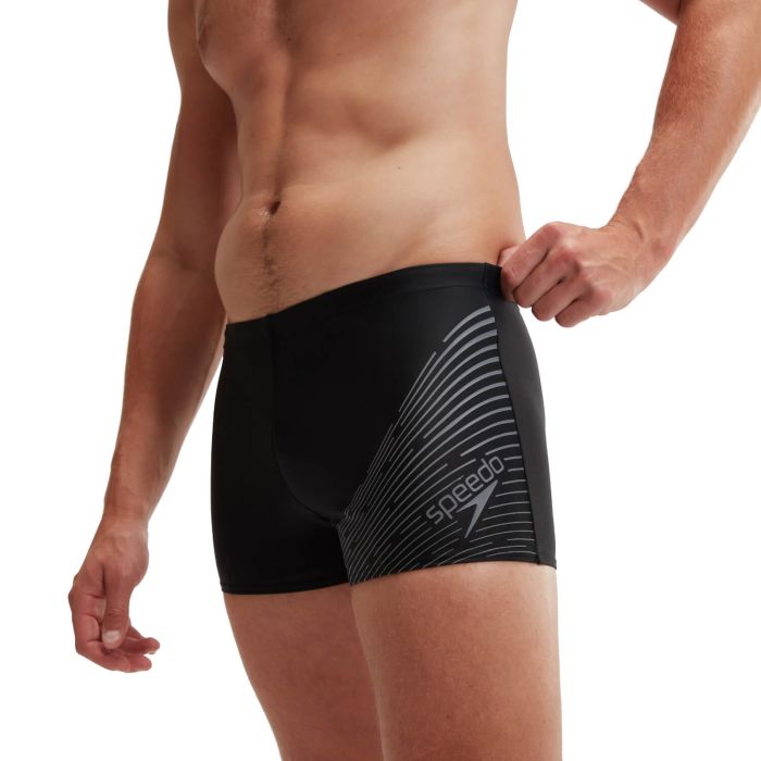 Speedo MEDLEY LOGO ASHT AM, muški kupaći, crna