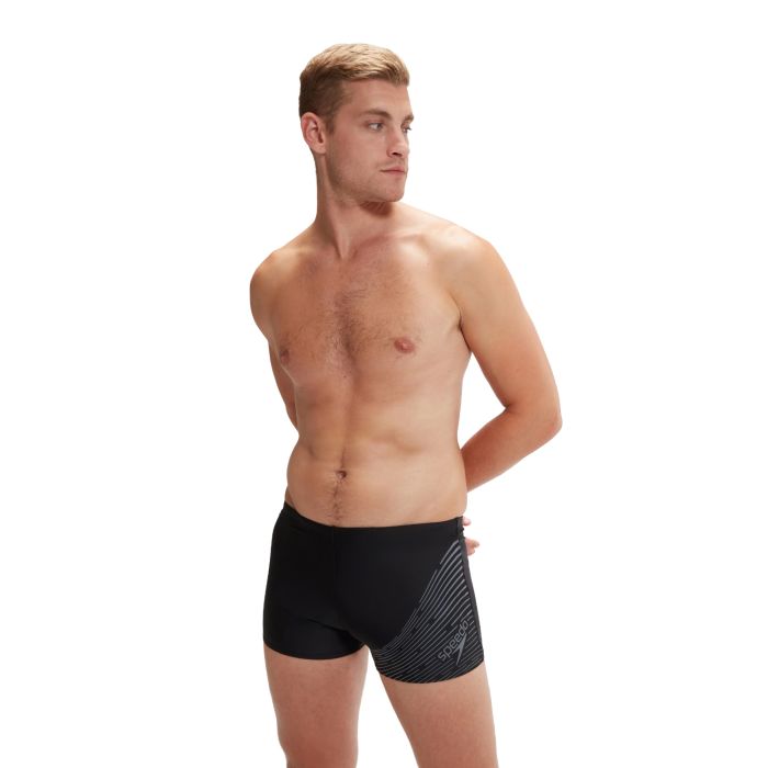 Speedo MEDLEY LOGO ASHT AM, muški kupaći, crna