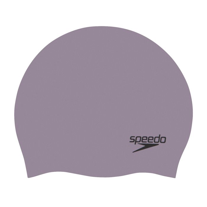 Speedo PLAIN MOULDED SILICONE CAP AU, kapa za plivanje, siva