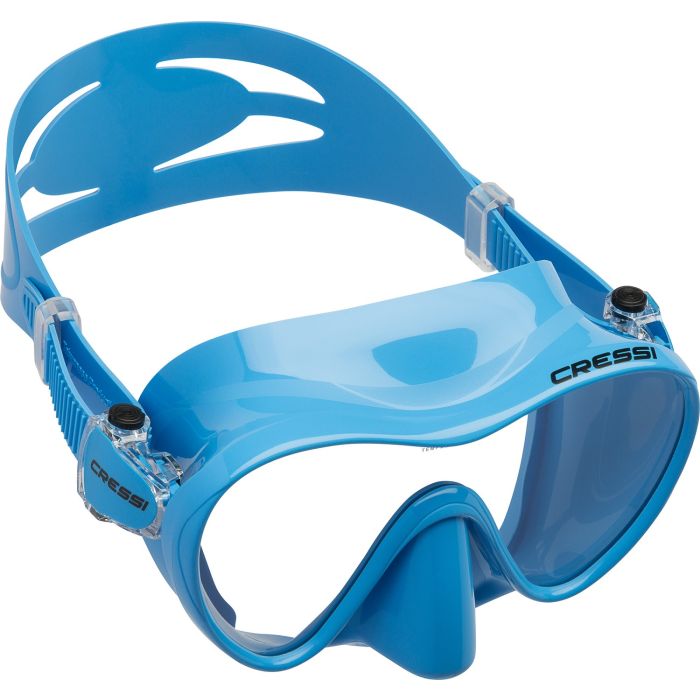 Cressi Sub F1 FRAMELESS, maska za ronjenje, plava