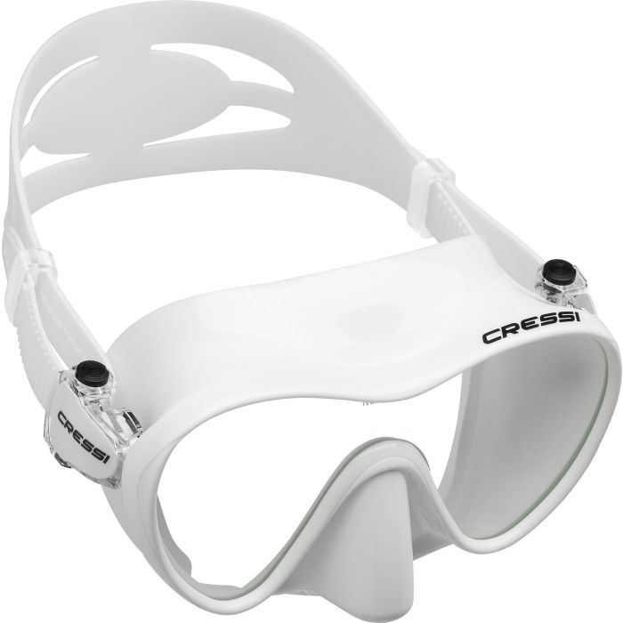 Cressi Sub F1 FRAMELESS, maska za ronjenje, bijela