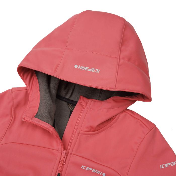 Icepeak KLEVE JR, dječija jakna za planinarenje, crvena