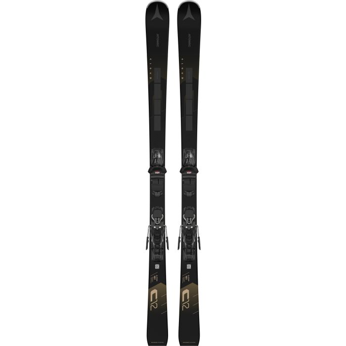 Atomic CLOUD C12 RVSK C LT + M 10 GW, set ženski race skija, crna