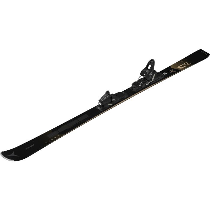 Atomic CLOUD C12 RVSK C LT + M 10 GW, set ženski race skija, crna