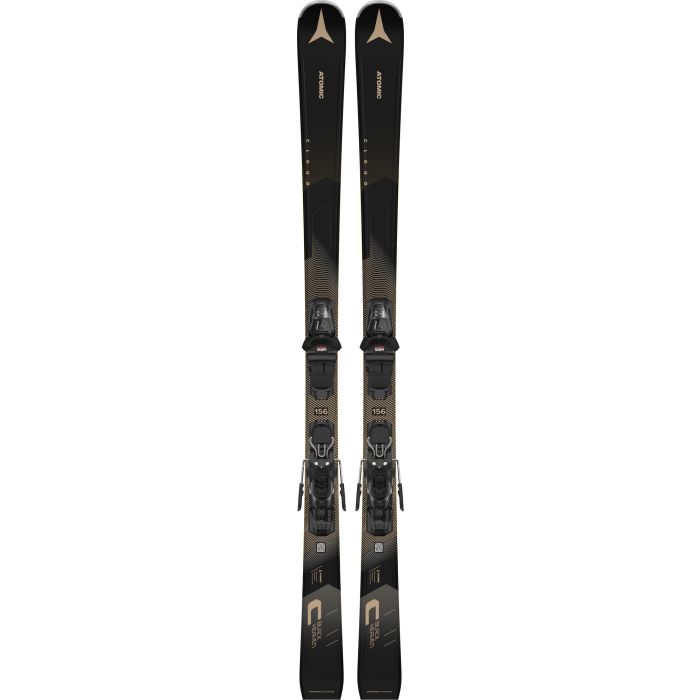 Atomic BLACK HEAVEN + M 10 GW, set ženski all round skija, crna