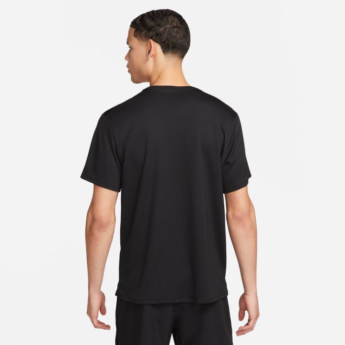 Nike M NK DF UV MILER SS, muška majica za trčanje, crna