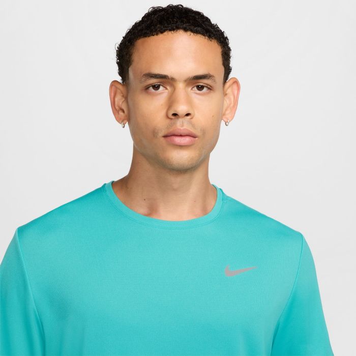 Nike M NK DF UV MILER SS, muška majica za trčanje, plava