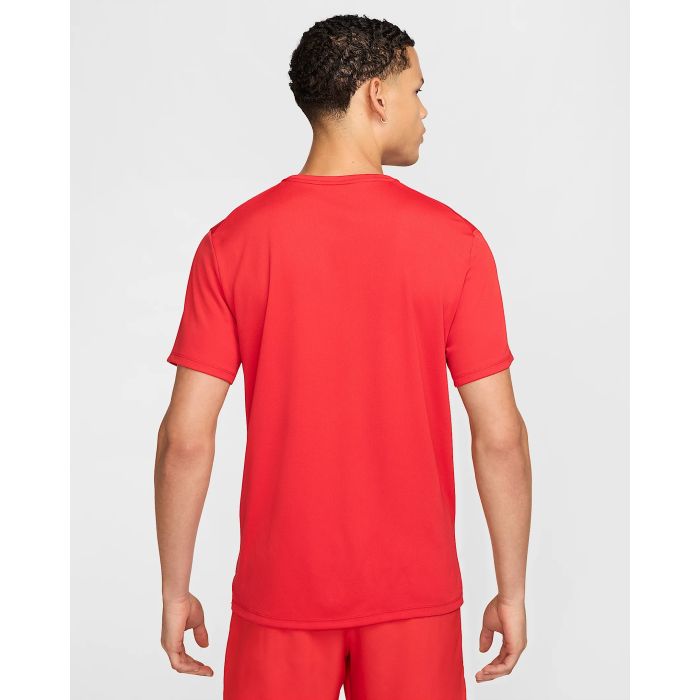 Nike M NK DF UV MILER SS, muška majica za trčanje, crvena