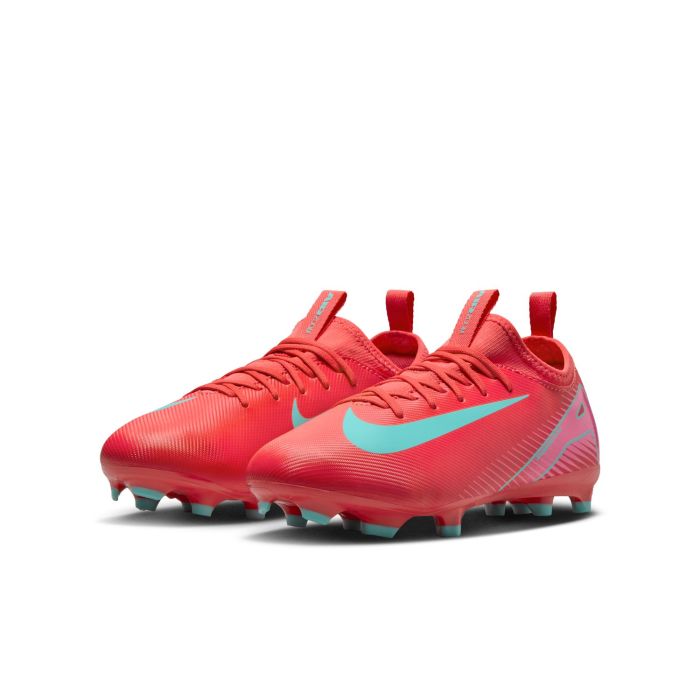 Nike JR ZOOM VAPOR 16 ACADEMY FG/MG, dječije kopačke za fudbal, crvena