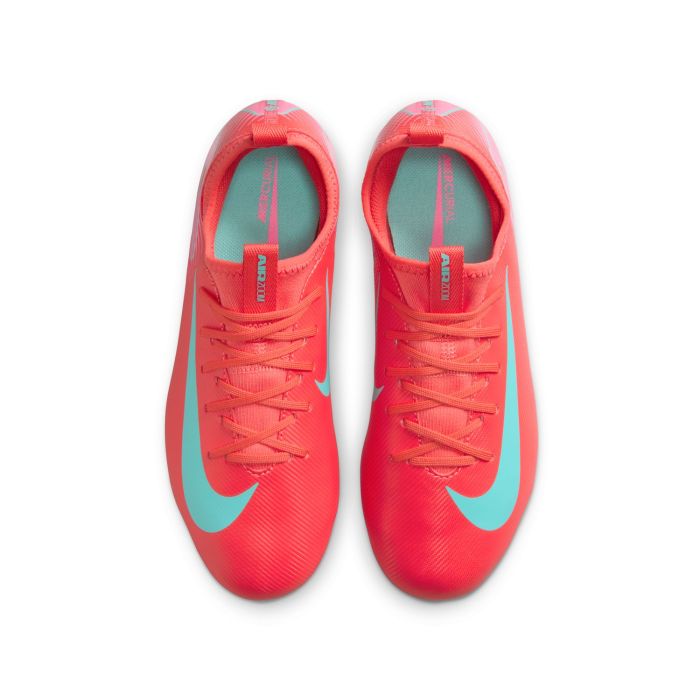 Nike JR ZOOM VAPOR 16 ACADEMY FG/MG, dječije kopačke za fudbal, crvena