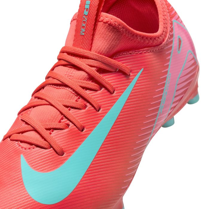 Nike JR ZOOM VAPOR 16 ACADEMY FG/MG, dječije kopačke za fudbal, crvena