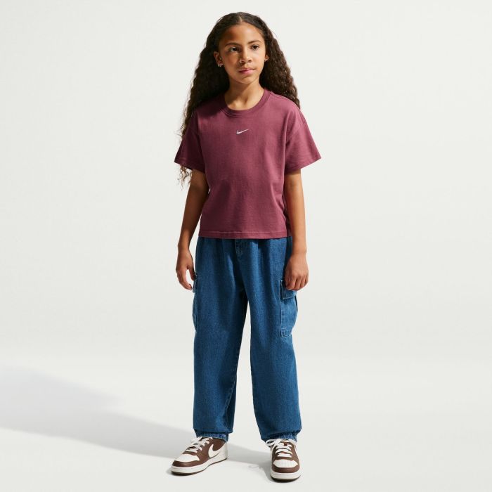 Nike G NSW TEE BOXY ESSNTL LBR, dječija majica, ljubičasta