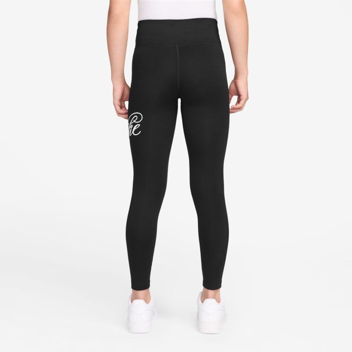 Nike G NSW CLSC HR TGHT GFX, dječije helanke, crna