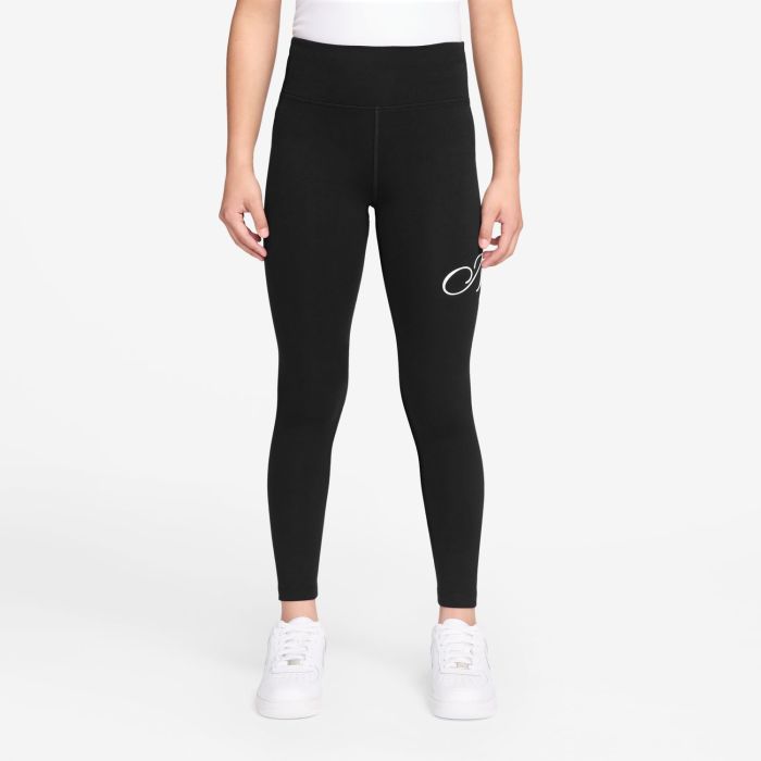 Nike G NSW CLSC HR TGHT GFX, dječije helanke, crna