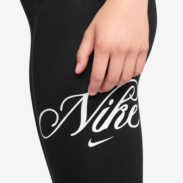 Nike G NSW CLSC HR TGHT GFX, dječije helanke, crna