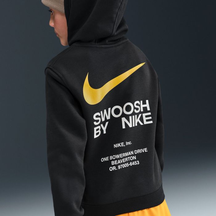 Nike B NSW ATHL PO HOODIE BB, dječiji pulover, crna