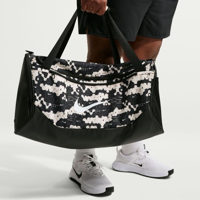 Nike BRSLA M DUFF - X AOP, sportska torba, crna
