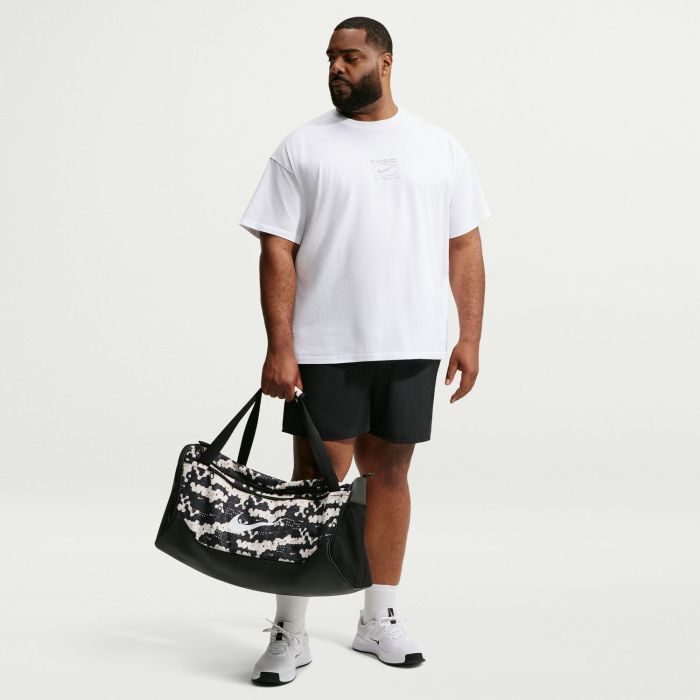 Nike BRSLA M DUFF - X AOP, sportska torba, crna