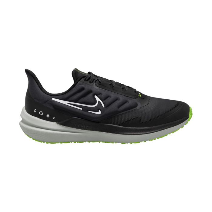 Nike AIR WINFLO 9 SHIELD, muške patike za trčanje, crna | Intersport
