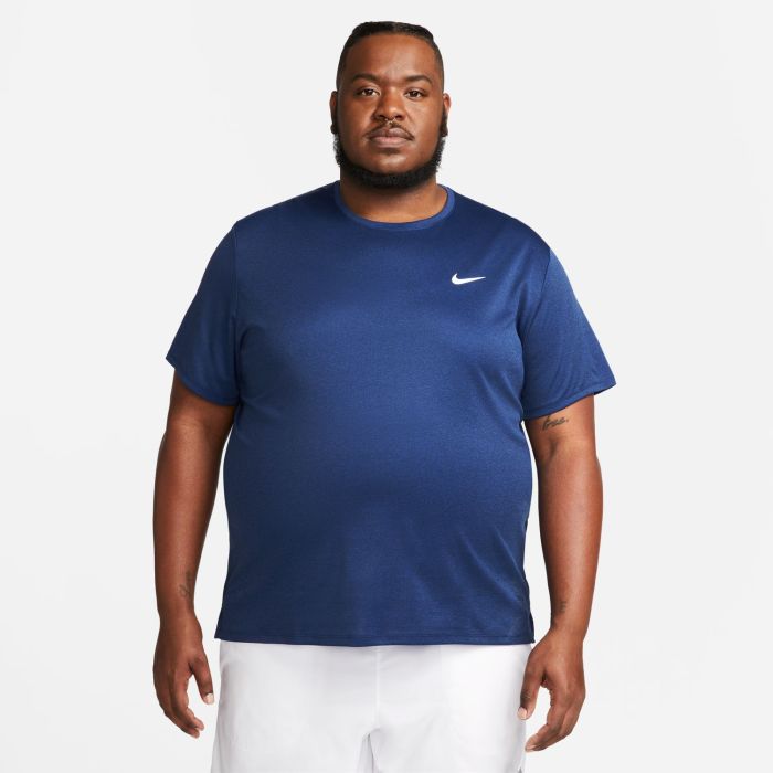 Nike M NK DF UV MILER SS mu ka majica za tr anje plava Intersport