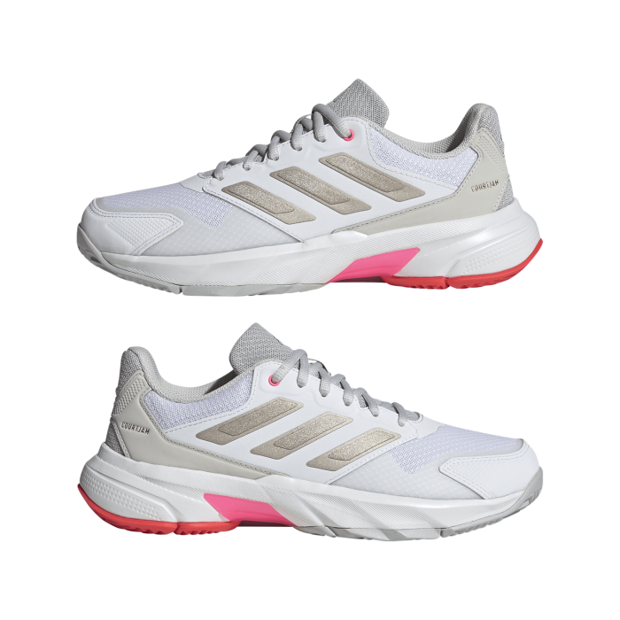 Adidas COURTJAM CONTROL 3 W, ženske patike za tenis, bijela