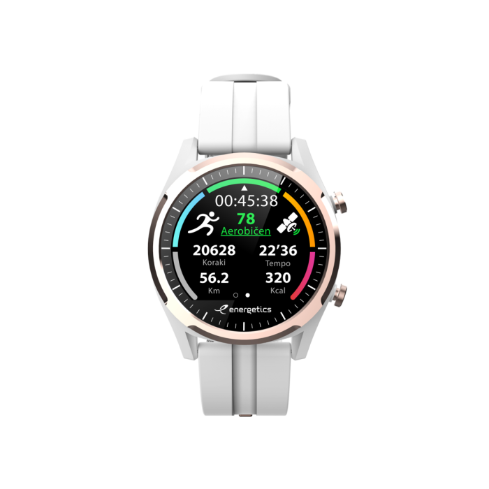 Energetics PRO SPORT GPS S2, sat višenamjenski, bijela