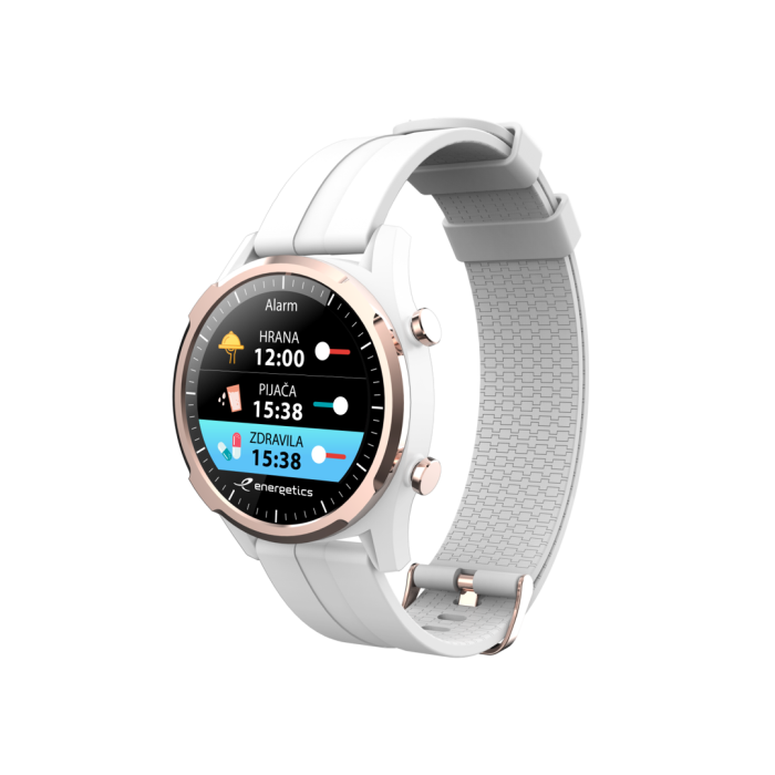 Energetics PRO SPORT GPS S2, sat višenamjenski, bijela