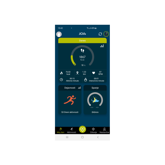 Energetics PRO SPORT GPS S2, sat višenamjenski, bijela