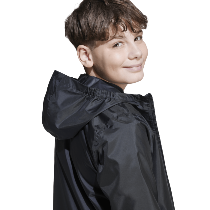 Adidas J RAIN JKT, dječija jakna, crna