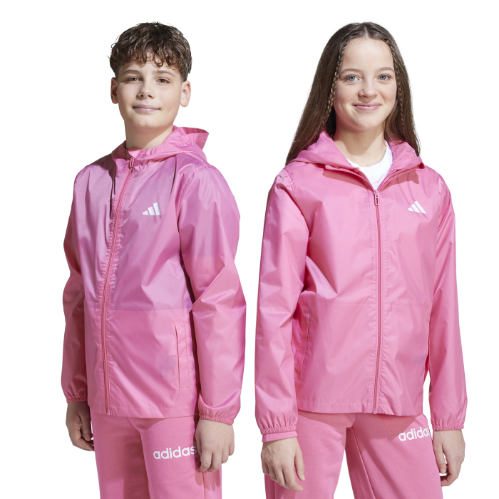Adidas J RAIN JKT, dječija jakna, roza