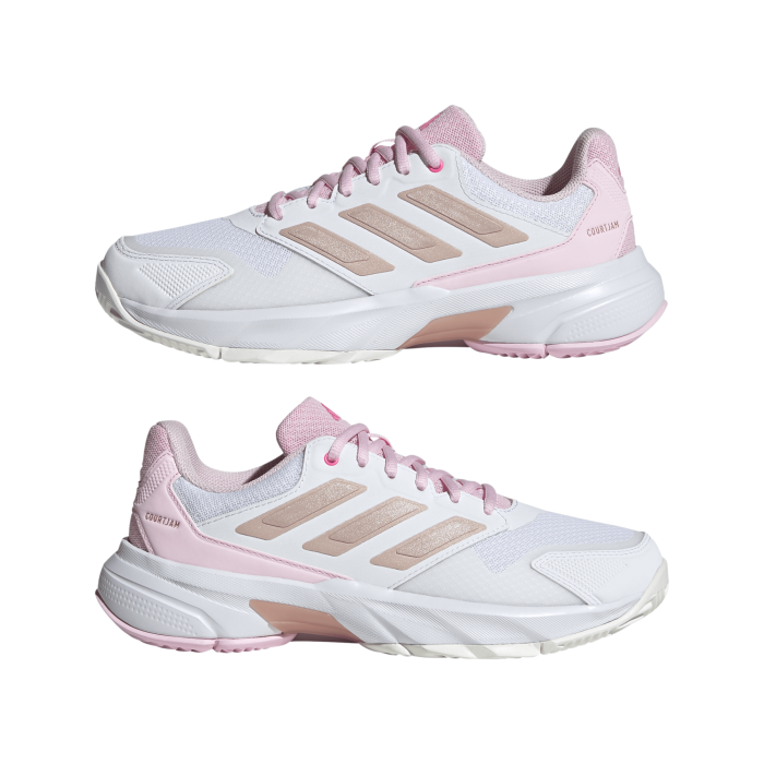 Adidas COURTJAM CONTROL 3 W, ženske patike za tenis, bijela