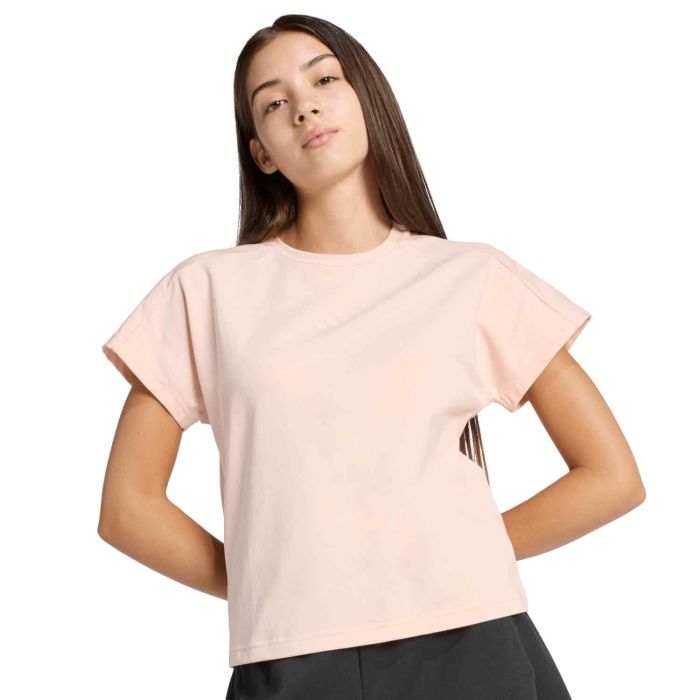Adidas JG FI 3S TEE, dječija majica, roza