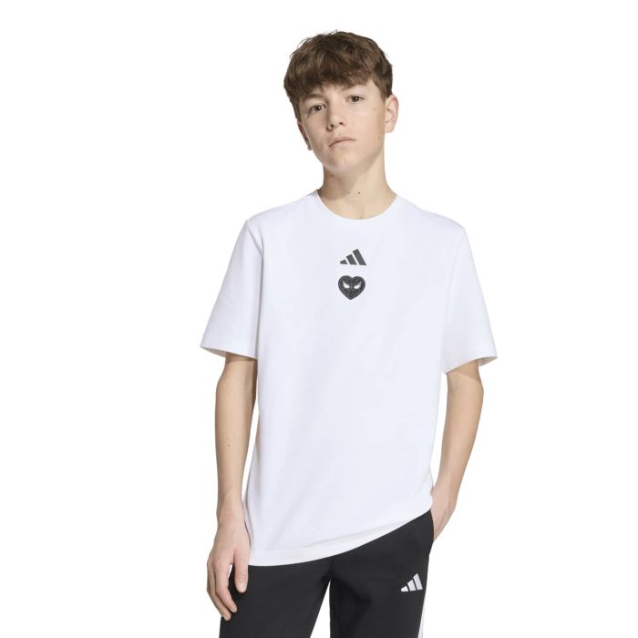 Adidas J MRVL SM GFX T, dječija majica, bijela