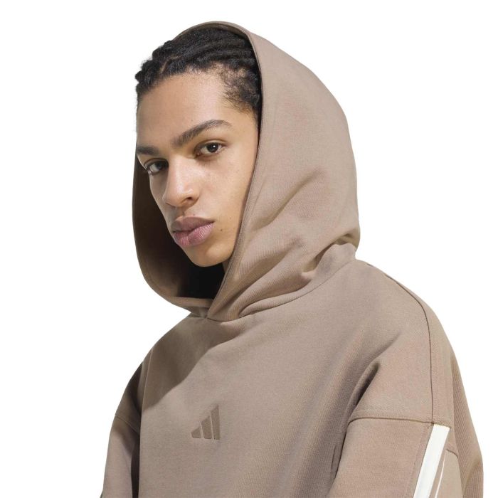 Adidas M AK 3S OH HD, muški pulover, bež