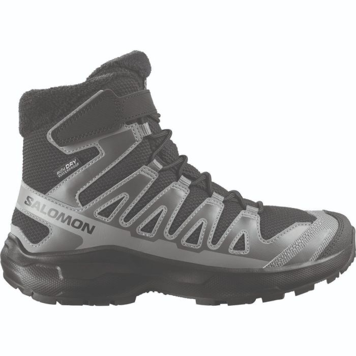 Salomon XA PRO WINTER WP J, dječije planinarske cipele, siva