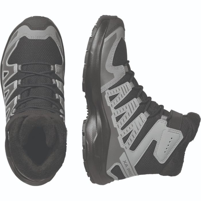Salomon XA PRO WINTER WP J, dječije planinarske cipele, siva