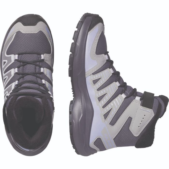 Salomon XA PRO WINTER WP J, dječije planinarske cipele, siva