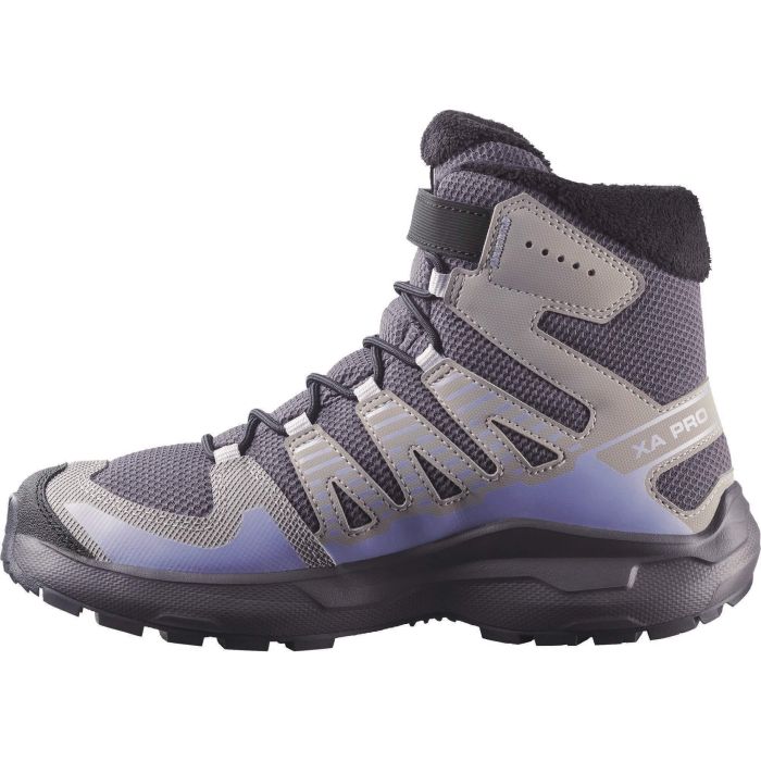 Salomon XA PRO WINTER WP J, dječije planinarske cipele, siva
