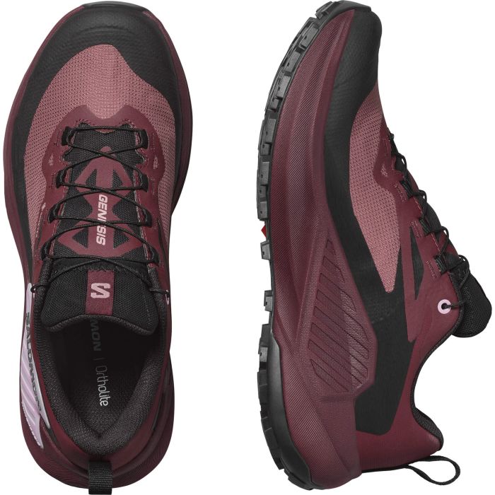 Salomon GENESIS GTX W, ženske patike za trail trčanje, ljubičasta