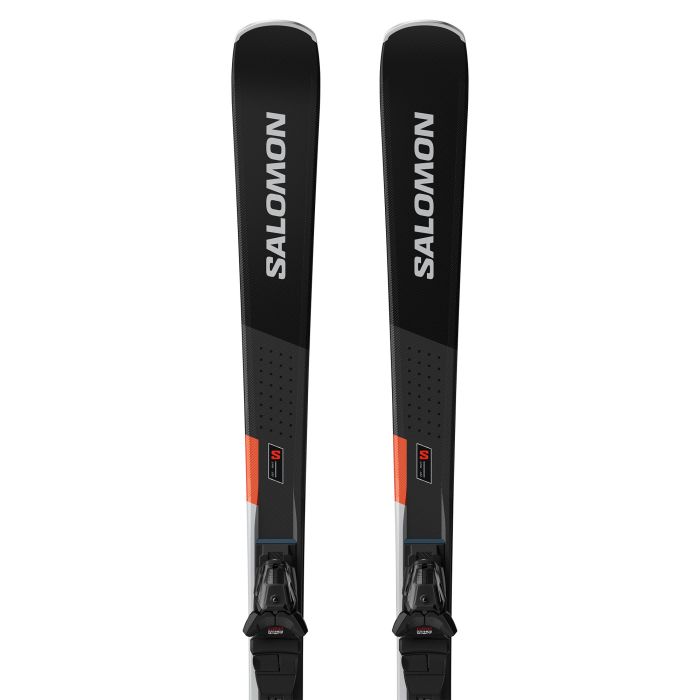 Salomon S/MAX X7 TI + M10 GW L80, set all round skija, crna