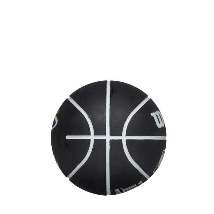 Wilson NBA DRIBBLER MIAMI HEAT, mini košarkaška lopta, crna