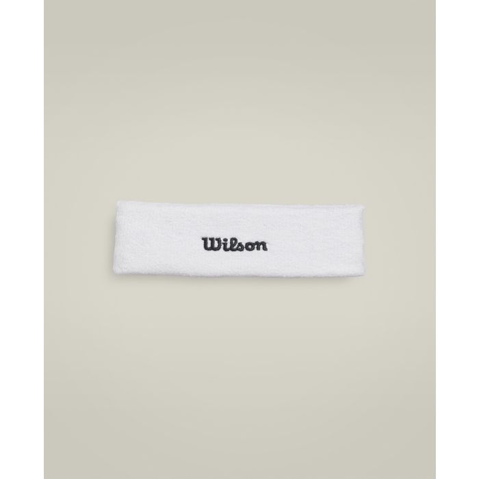 Wilson HEADBAND, znojnica za zglob, bijela