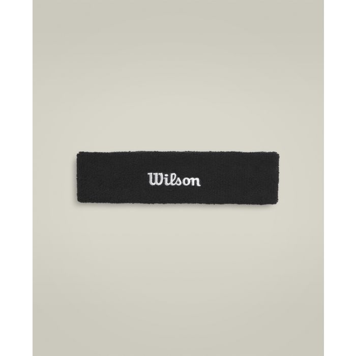 Wilson HEADBAND, znojnica za zglob, crna