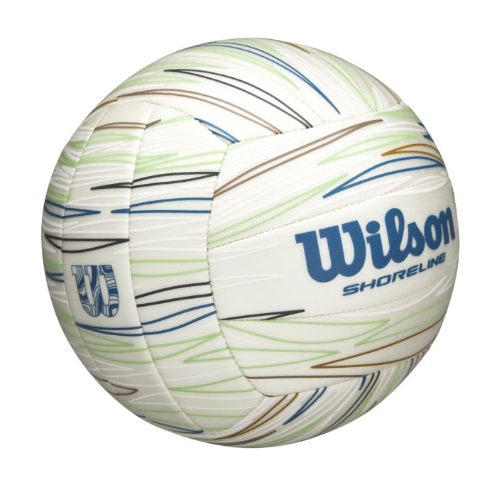 Wilson SHORELINE GEN GREEN VB OF, lopta za odbojku, bijela