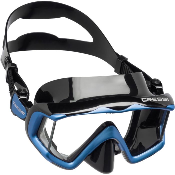 Cressi Sub LIBERTY TRISIDE, maska za ronjenje, crna